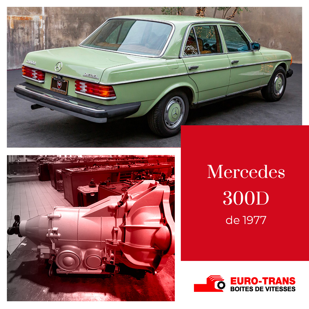 Mercedes 300D (1977) : une légende du diesel entre les mains d’Eurotrans
